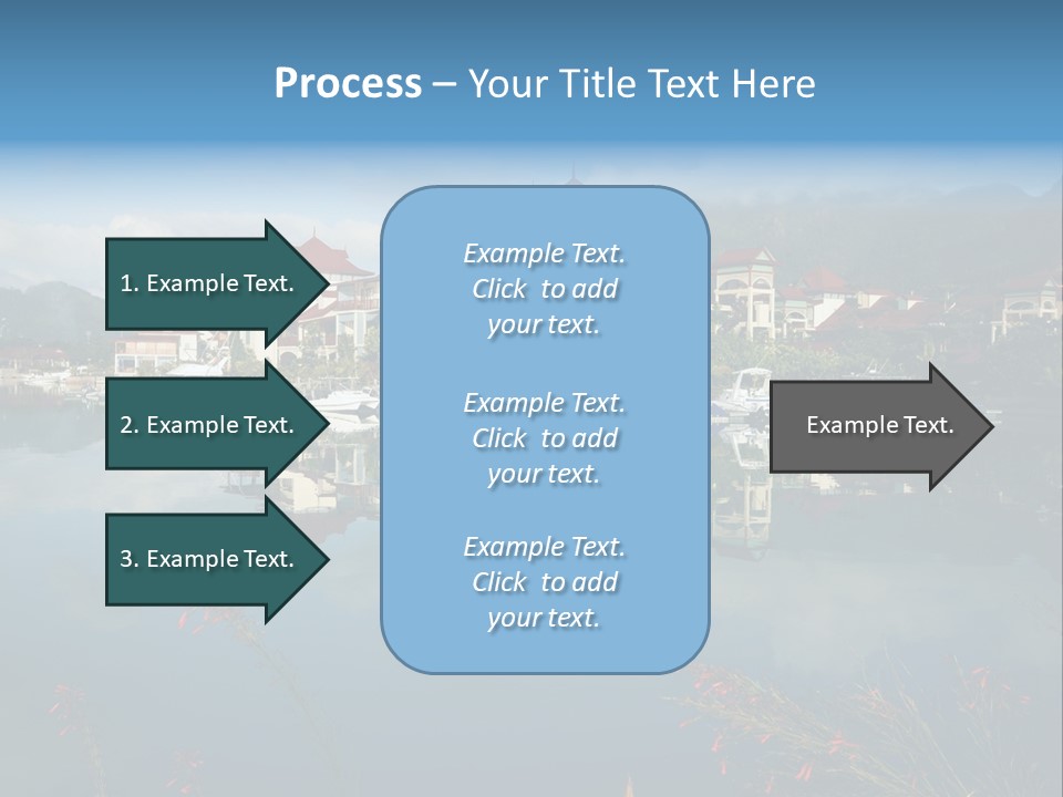 Resort Panorama Island PowerPoint Template