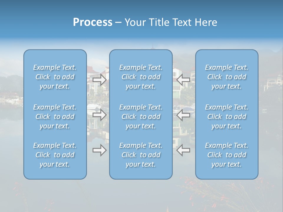 Resort Panorama Island PowerPoint Template