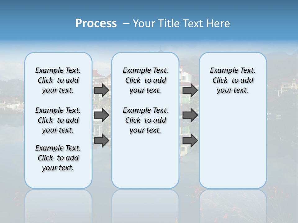 Resort Panorama Island PowerPoint Template