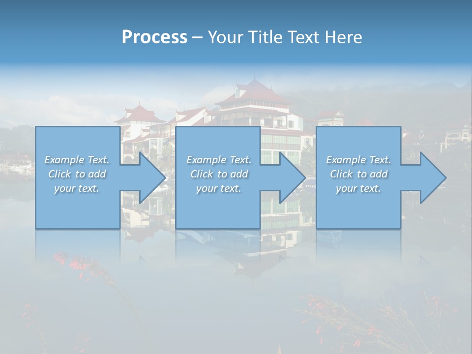 Resort Panorama Island PowerPoint Template
