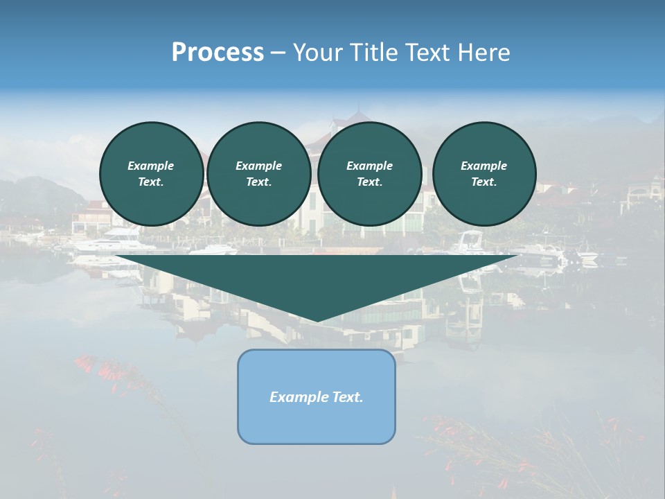 Resort Panorama Island PowerPoint Template