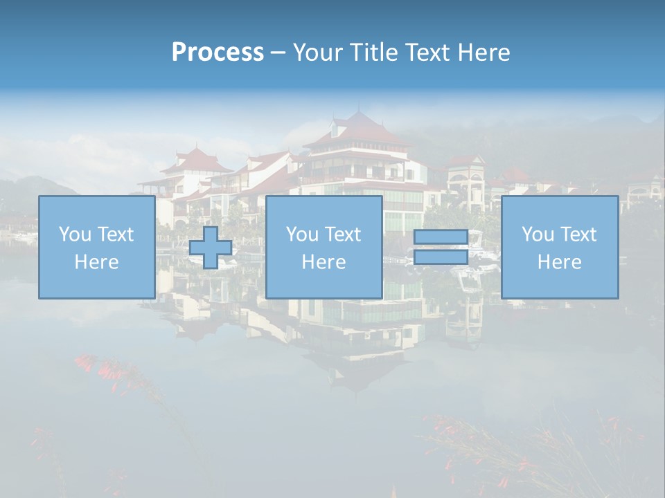 Resort Panorama Island PowerPoint Template