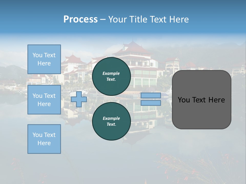 Resort Panorama Island PowerPoint Template