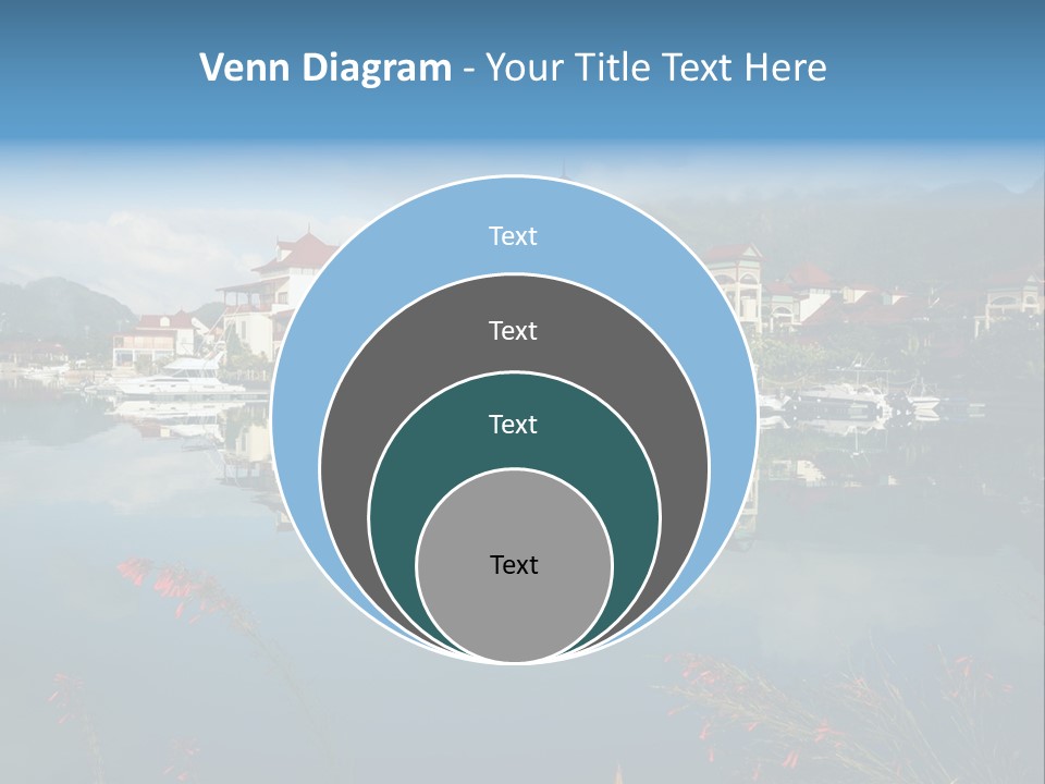 Resort Panorama Island PowerPoint Template