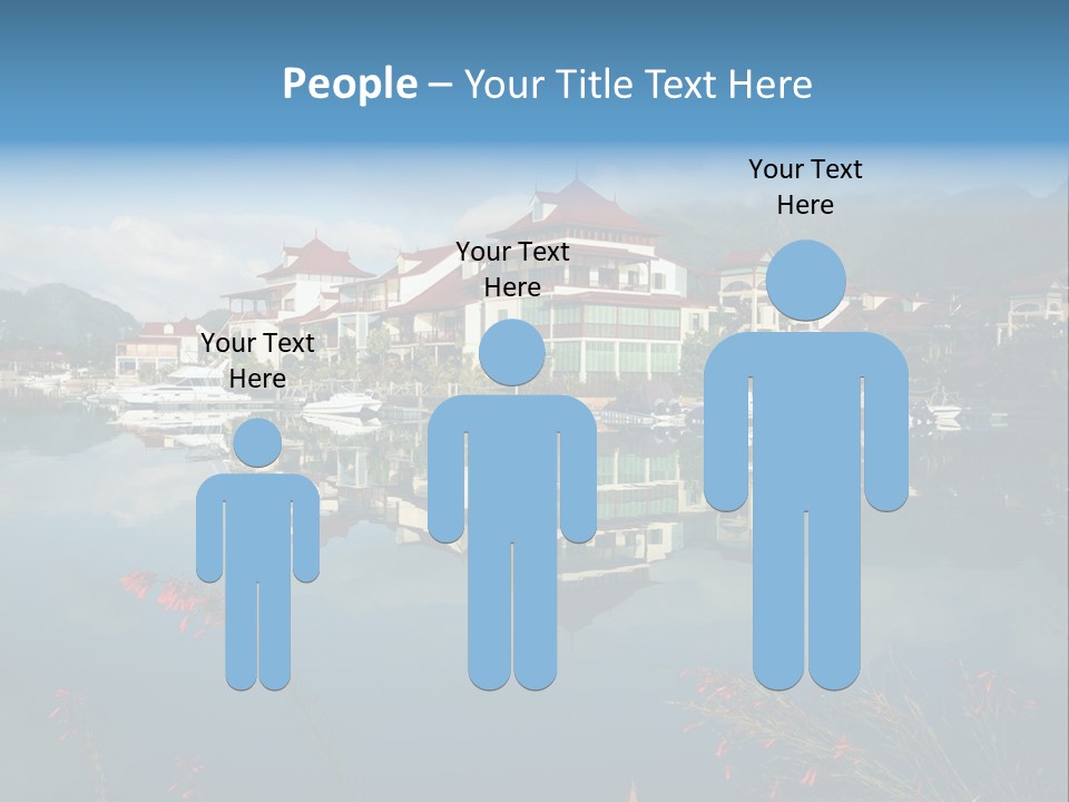 Resort Panorama Island PowerPoint Template