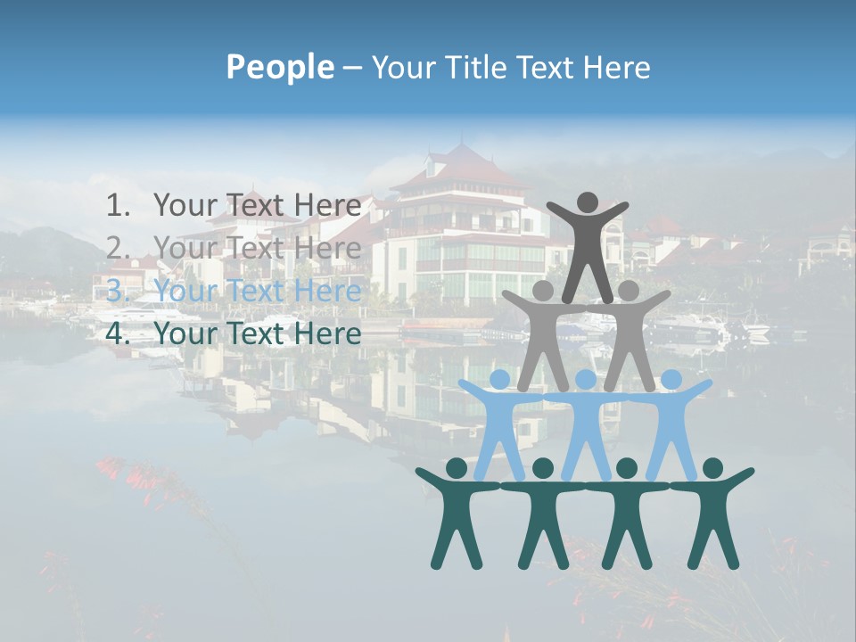 Resort Panorama Island PowerPoint Template