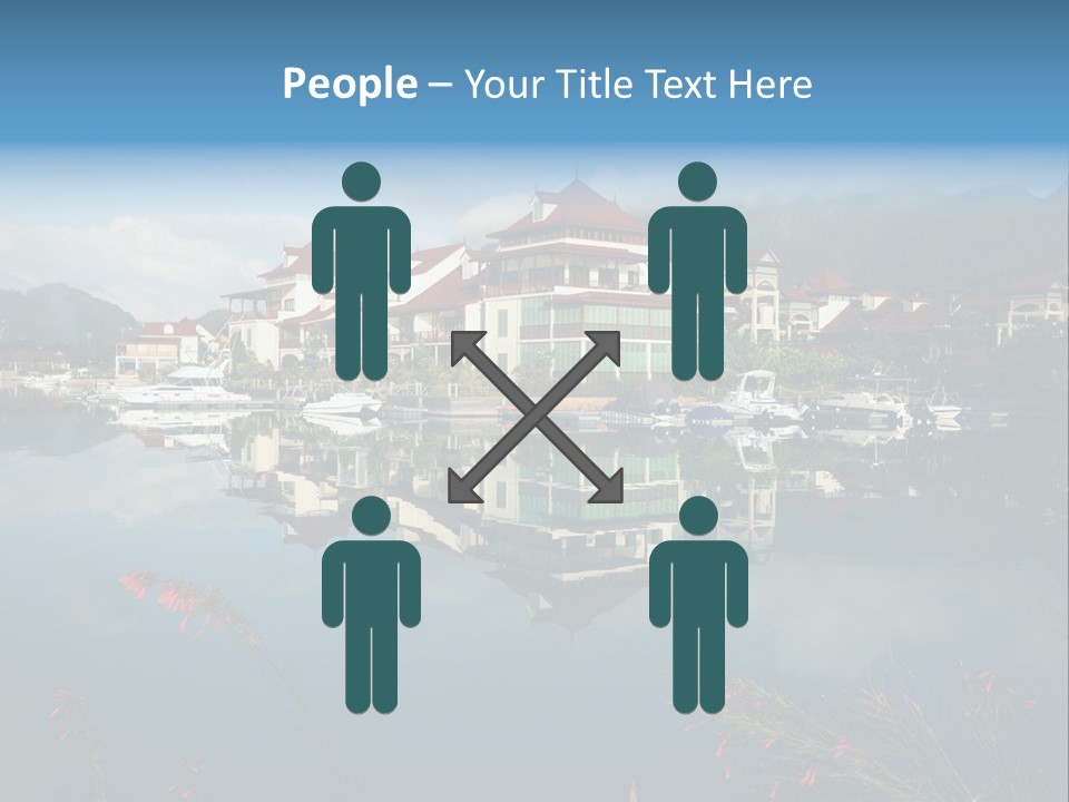 Resort Panorama Island PowerPoint Template