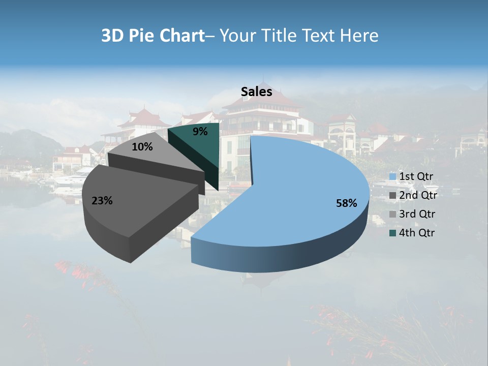 Resort Panorama Island PowerPoint Template