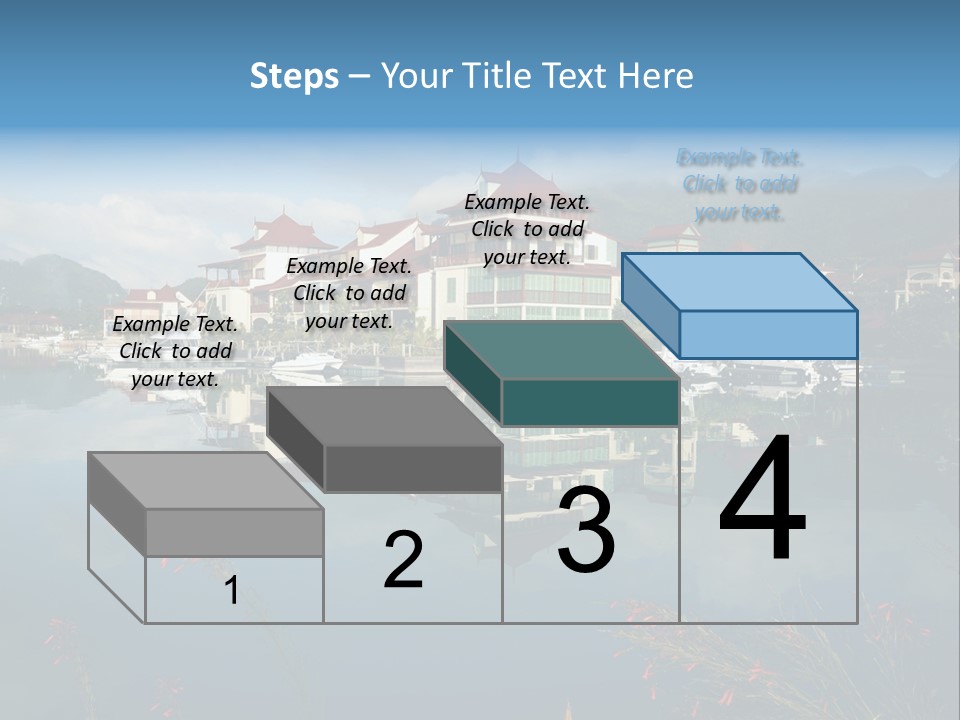 Resort Panorama Island PowerPoint Template