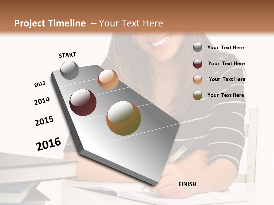 Book Nerd Pretty PowerPoint Template