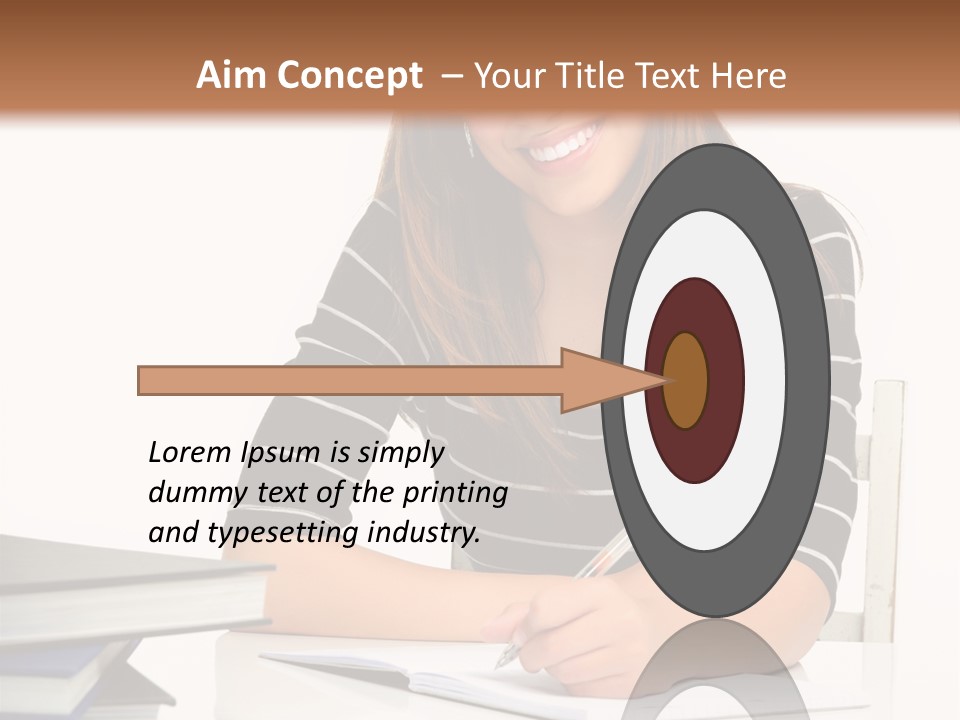 Book Nerd Pretty PowerPoint Template