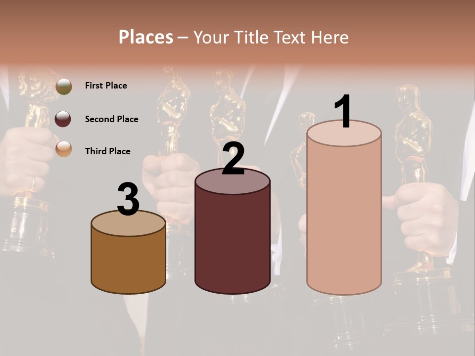 Entertainment Trophy Award PowerPoint Template