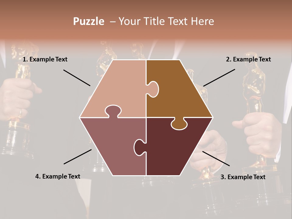 Entertainment Trophy Award PowerPoint Template