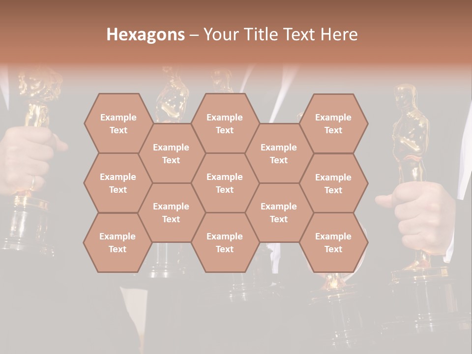 Entertainment Trophy Award PowerPoint Template