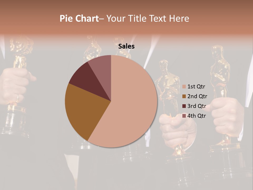Entertainment Trophy Award PowerPoint Template