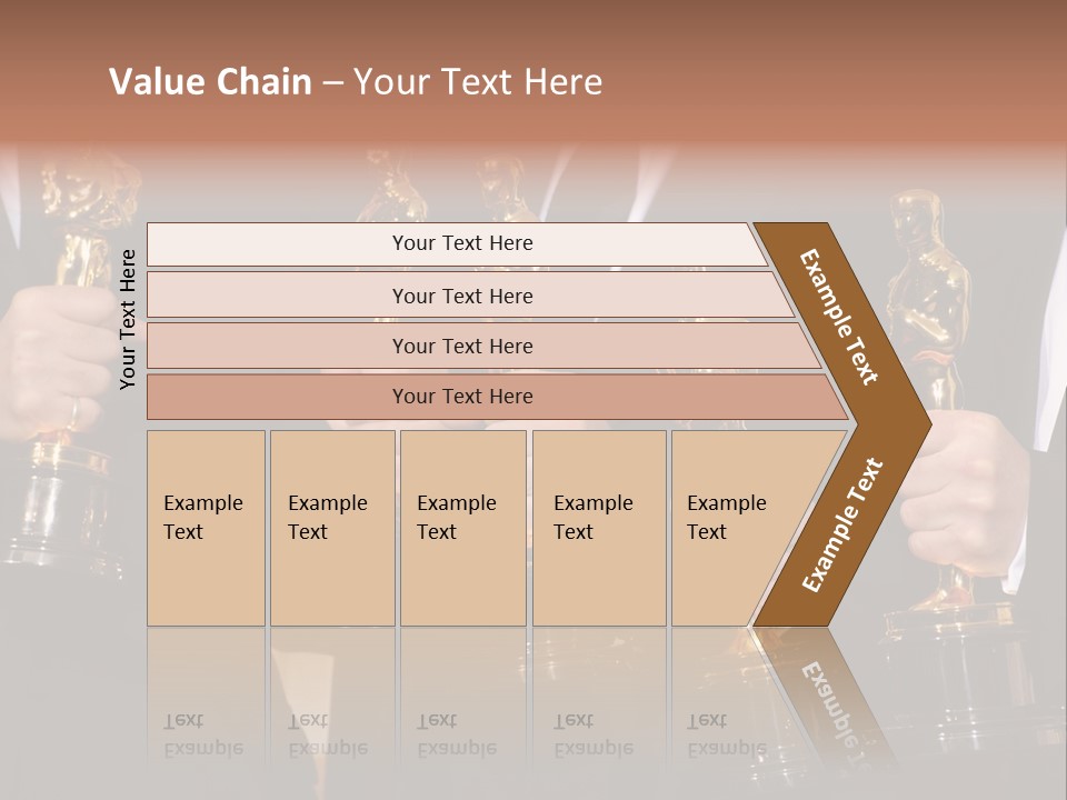 Entertainment Trophy Award PowerPoint Template