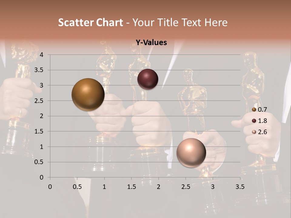 Entertainment Trophy Award PowerPoint Template