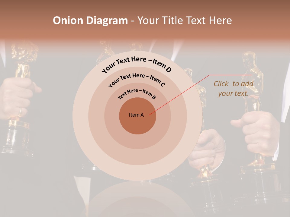 Entertainment Trophy Award PowerPoint Template