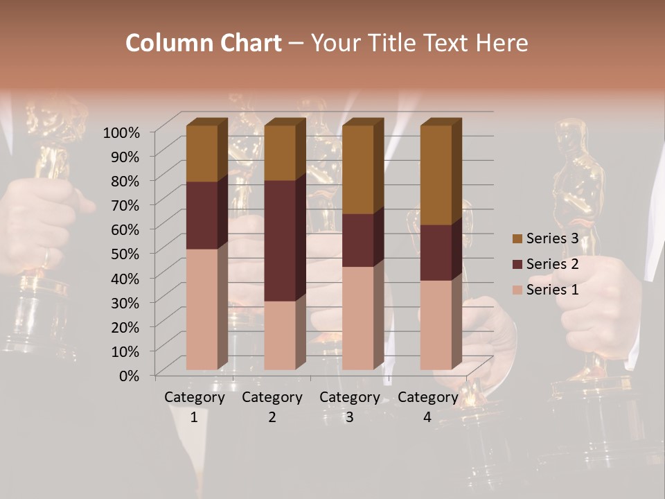 Entertainment Trophy Award PowerPoint Template