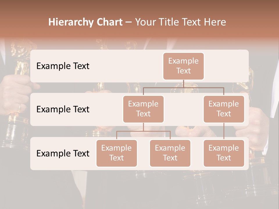 Entertainment Trophy Award PowerPoint Template