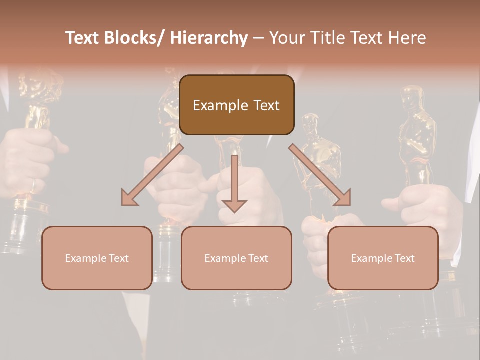 Entertainment Trophy Award PowerPoint Template