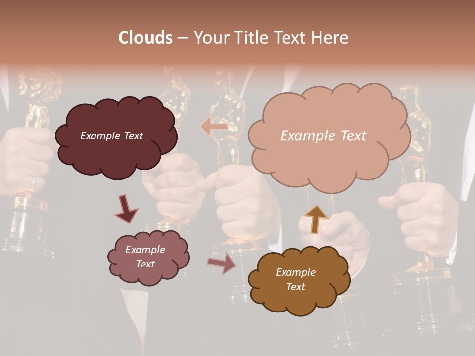 Entertainment Trophy Award PowerPoint Template