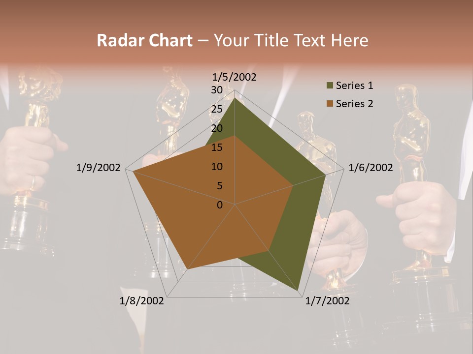 Entertainment Trophy Award PowerPoint Template