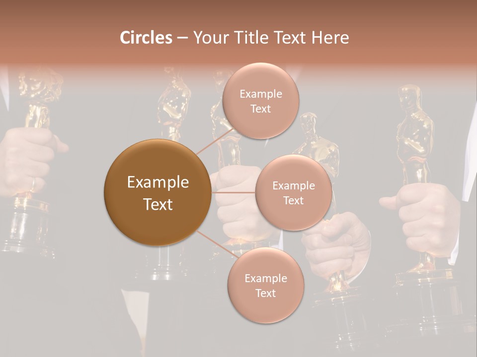 Entertainment Trophy Award PowerPoint Template