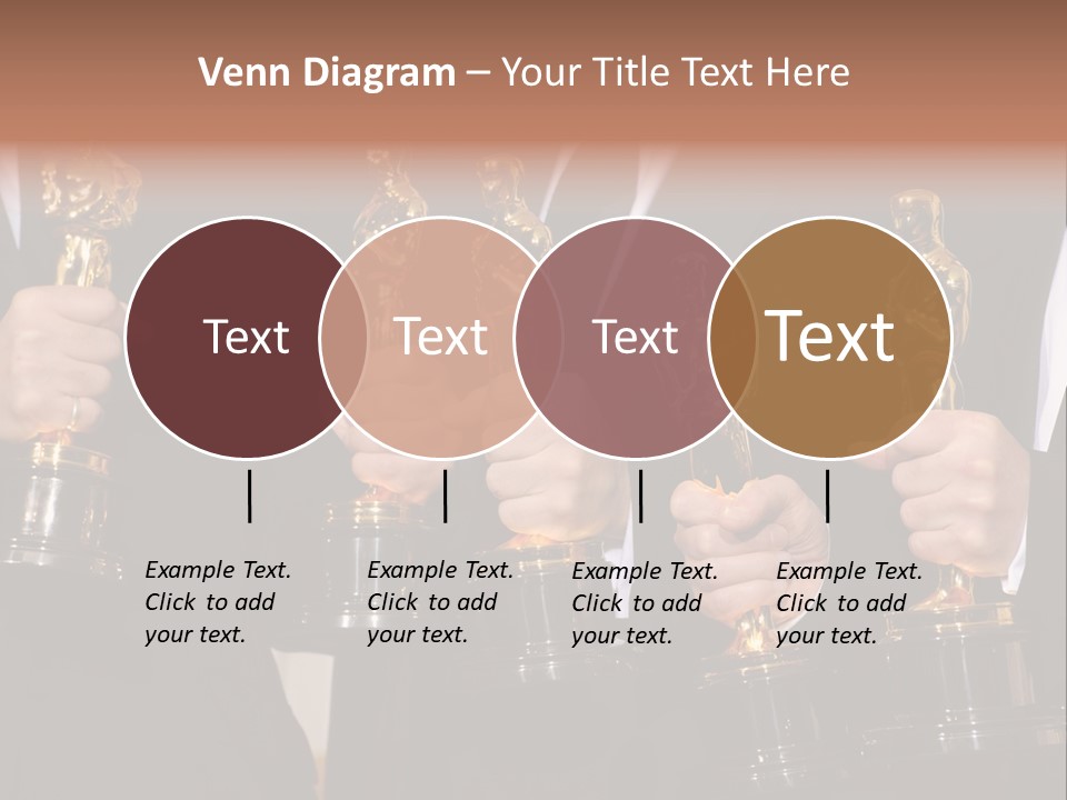 Entertainment Trophy Award PowerPoint Template