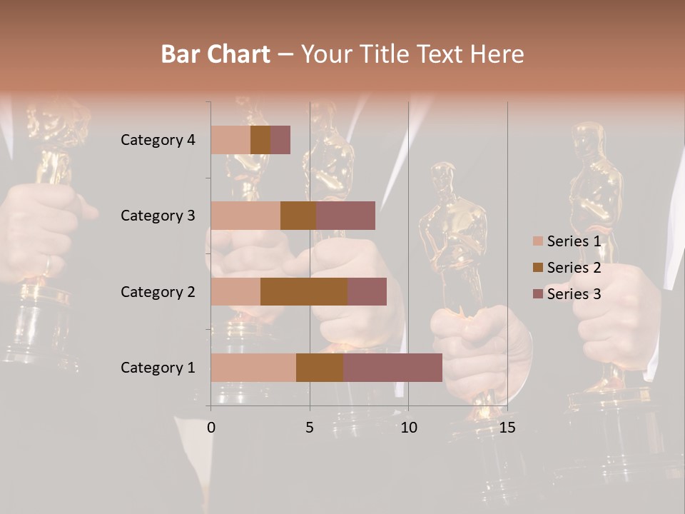 Entertainment Trophy Award PowerPoint Template