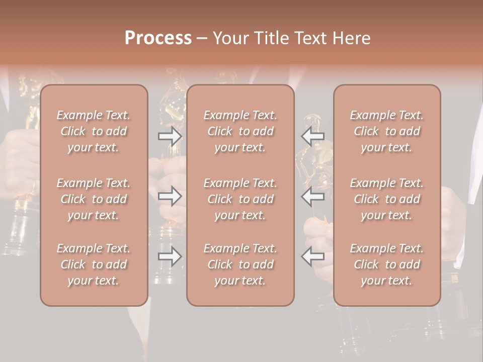 Entertainment Trophy Award PowerPoint Template