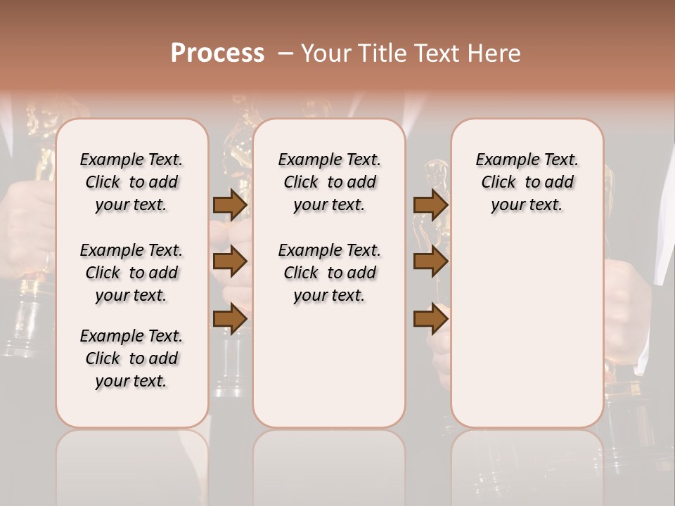 Entertainment Trophy Award PowerPoint Template