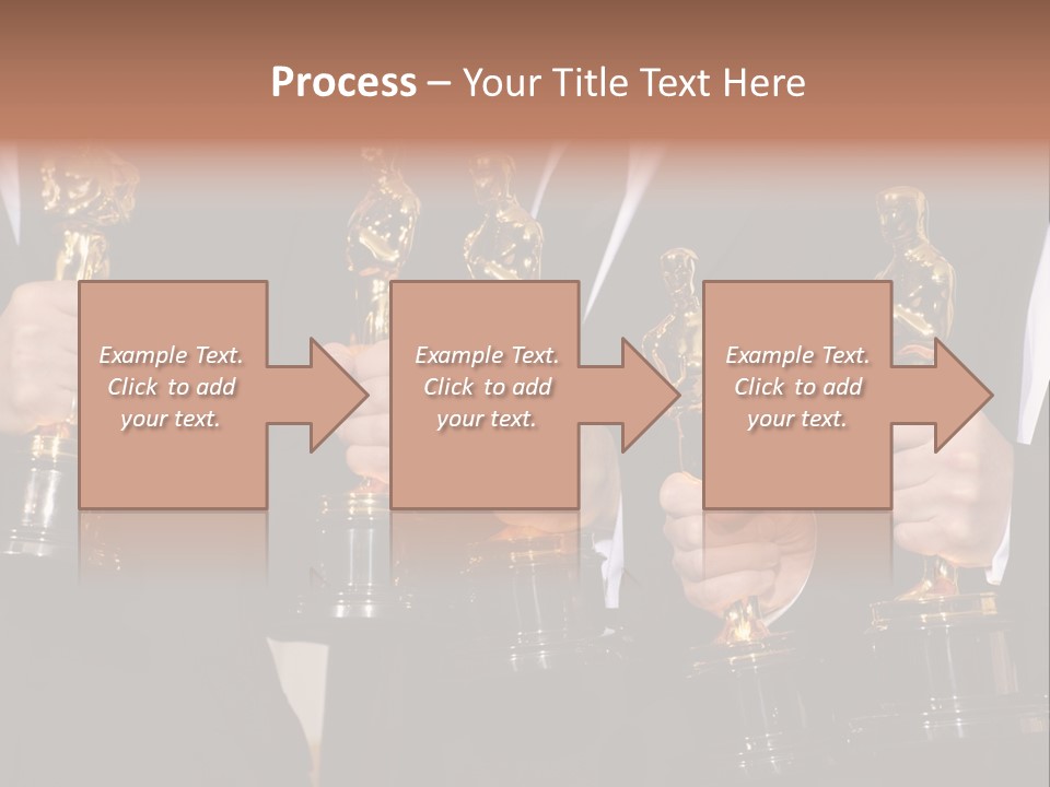Entertainment Trophy Award PowerPoint Template
