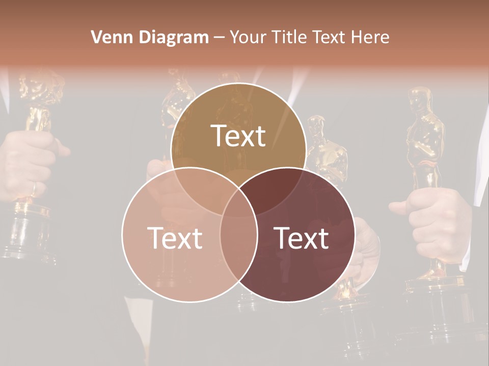 Entertainment Trophy Award PowerPoint Template