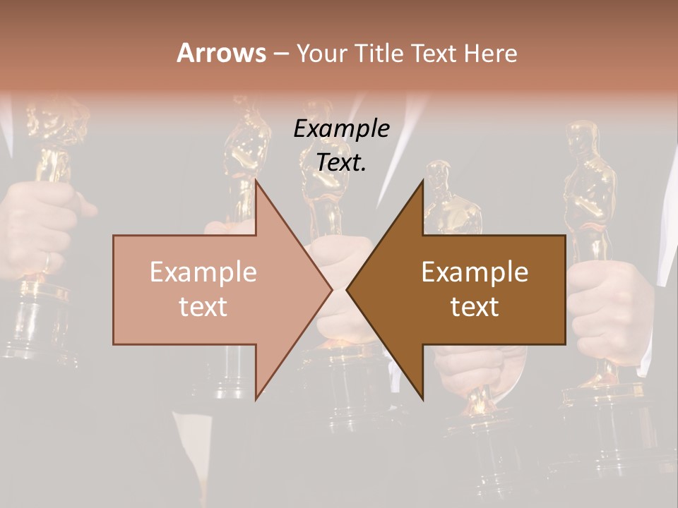 Entertainment Trophy Award PowerPoint Template