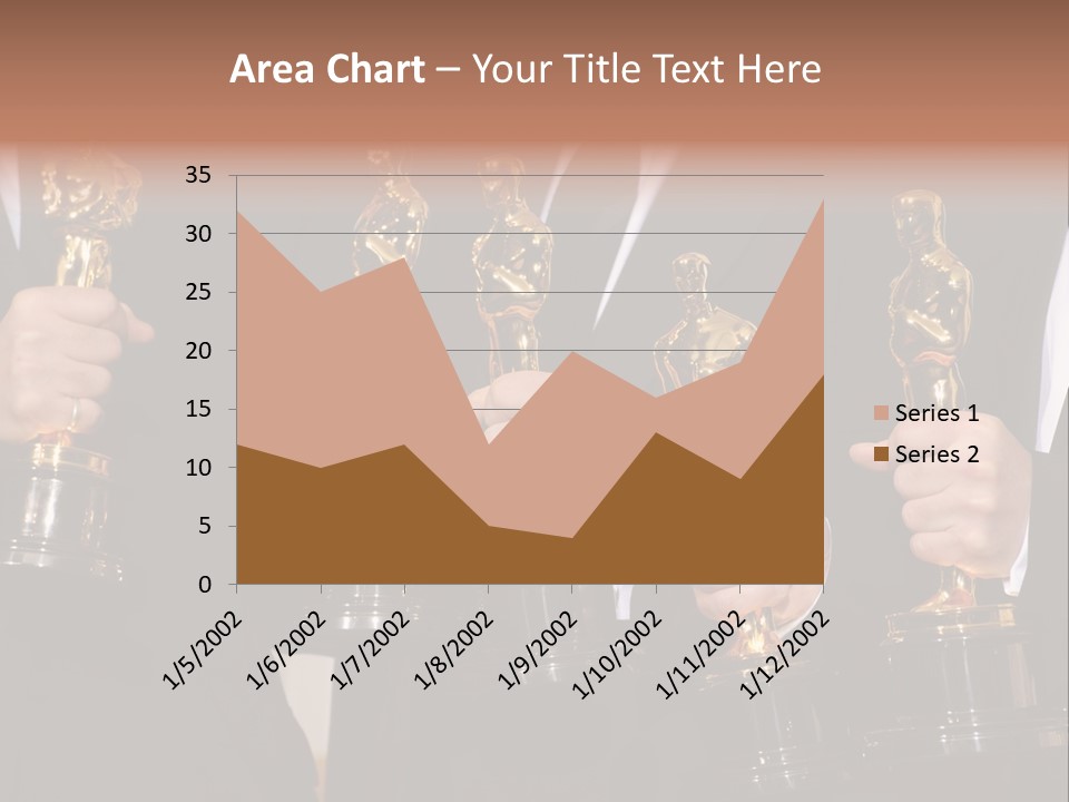 Entertainment Trophy Award PowerPoint Template