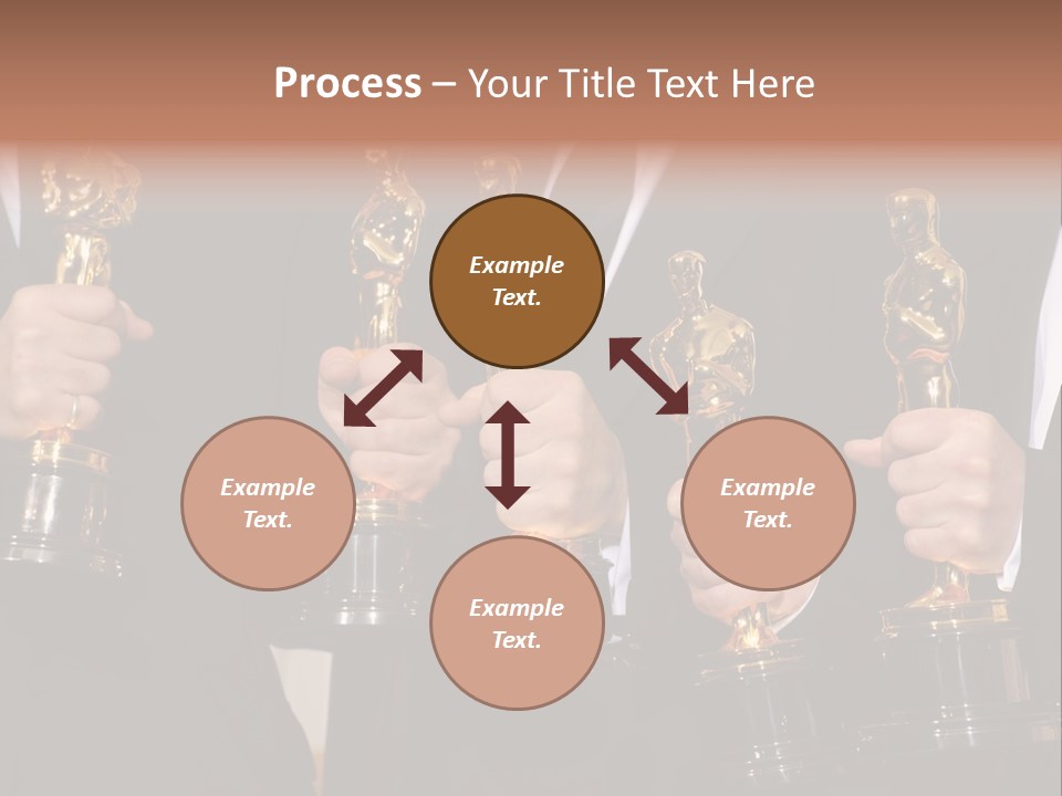 Entertainment Trophy Award PowerPoint Template
