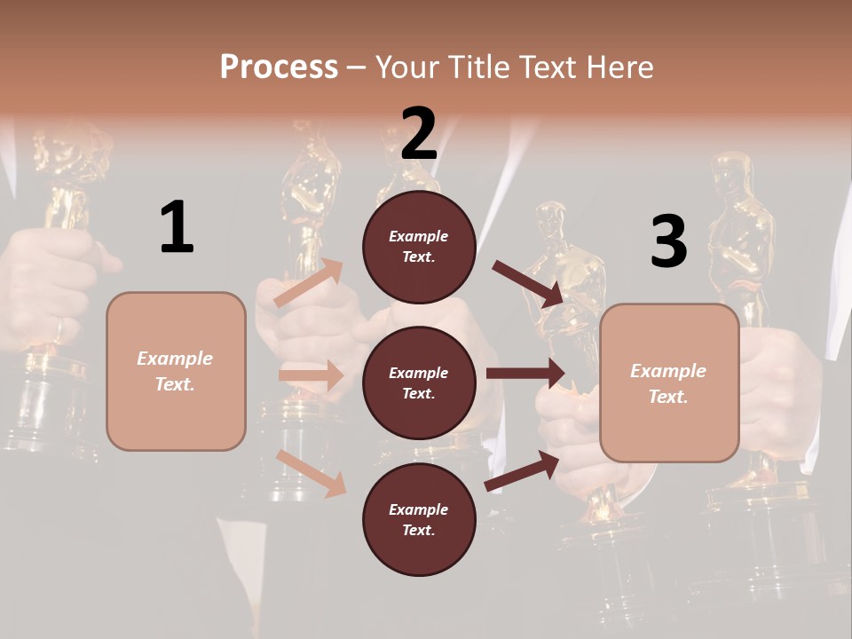 Entertainment Trophy Award PowerPoint Template