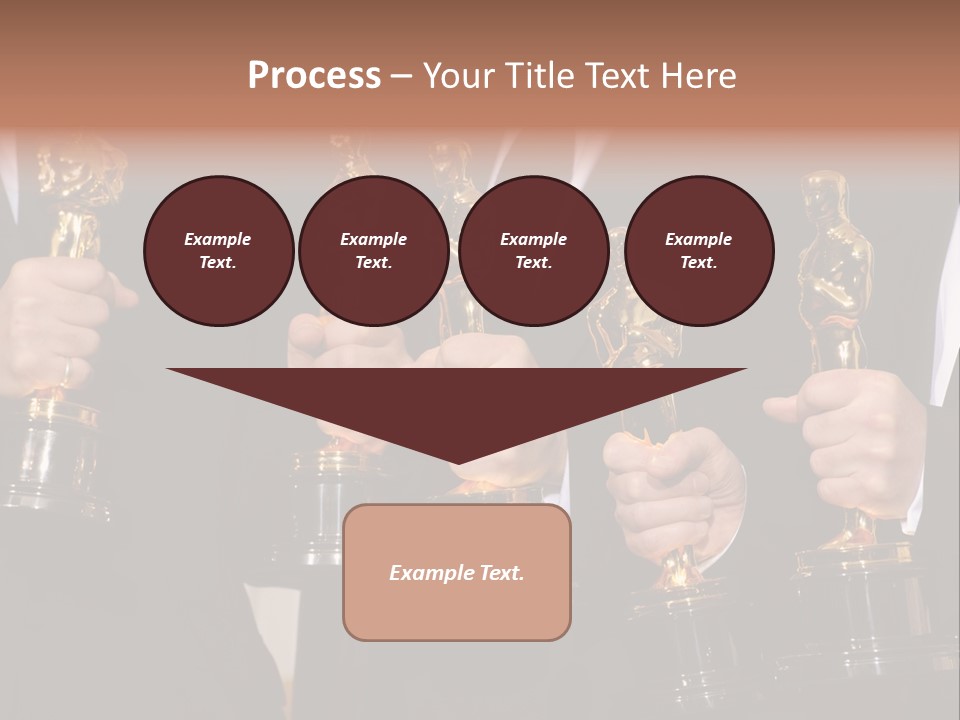 Entertainment Trophy Award PowerPoint Template
