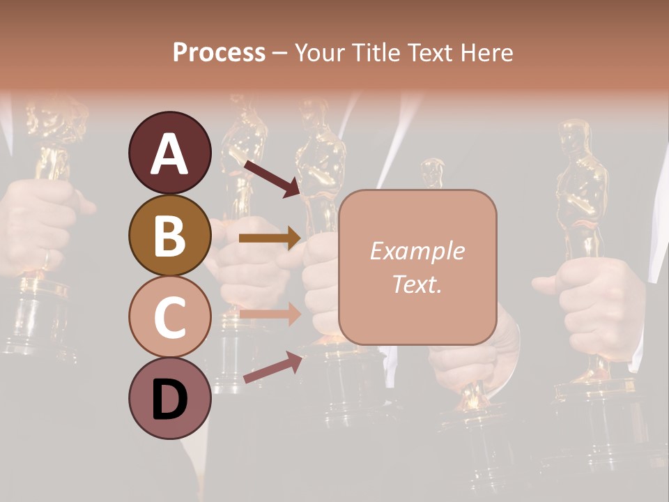 Entertainment Trophy Award PowerPoint Template