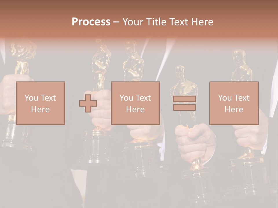 Entertainment Trophy Award PowerPoint Template