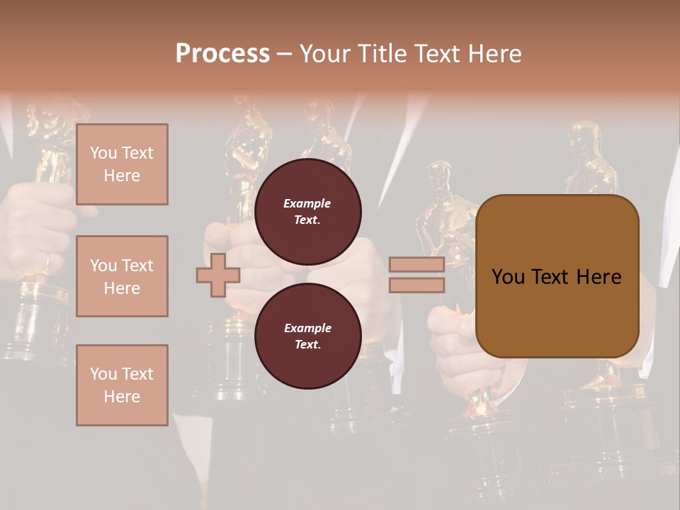 Entertainment Trophy Award PowerPoint Template