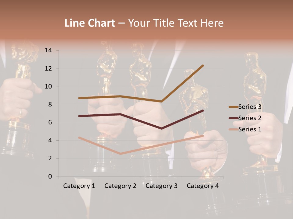 Entertainment Trophy Award PowerPoint Template