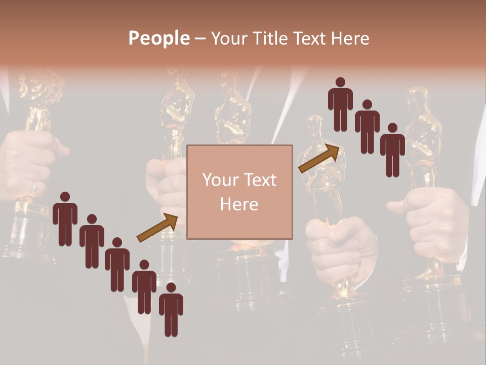 Entertainment Trophy Award PowerPoint Template