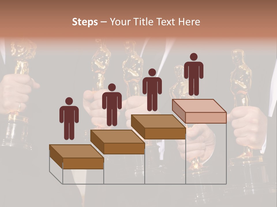 Entertainment Trophy Award PowerPoint Template