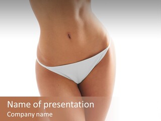 Slim Ass Hips PowerPoint Template