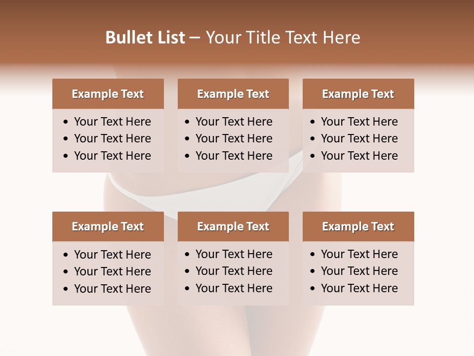 Slim Ass Hips PowerPoint Template