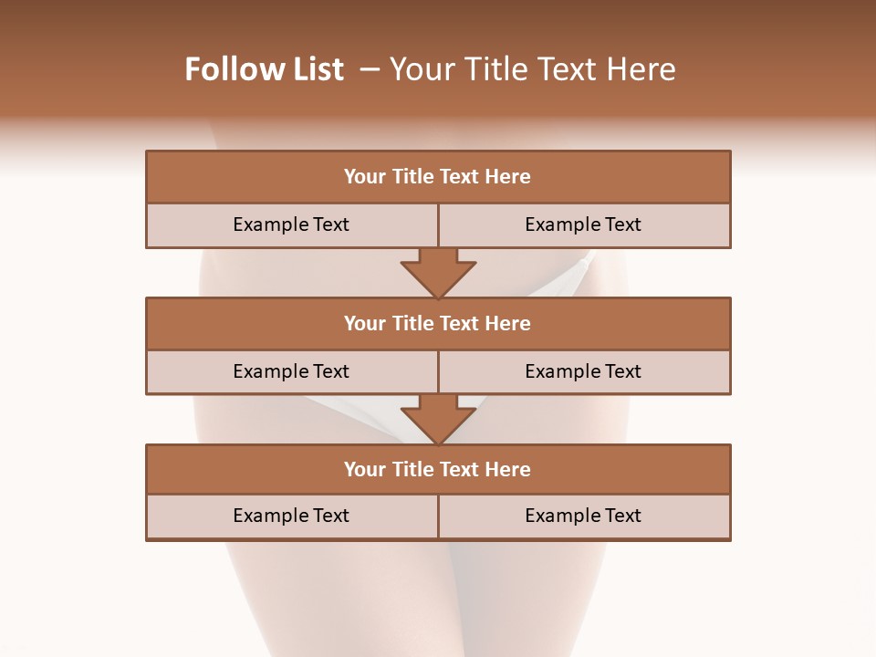 Slim Ass Hips PowerPoint Template