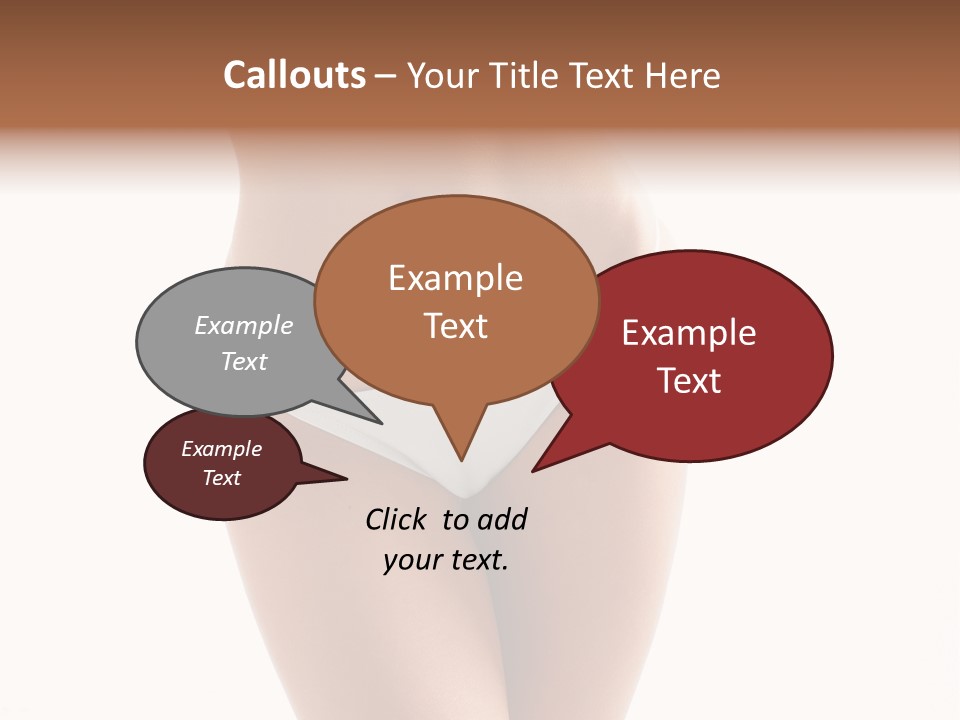 Slim Ass Hips PowerPoint Template