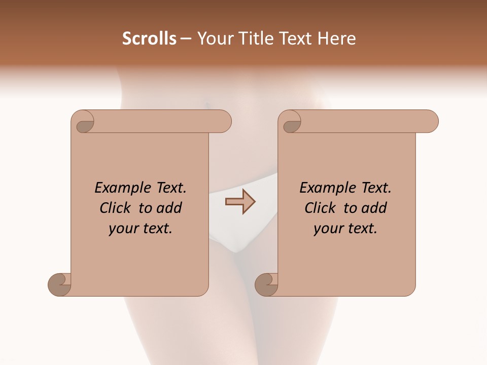 Slim Ass Hips PowerPoint Template